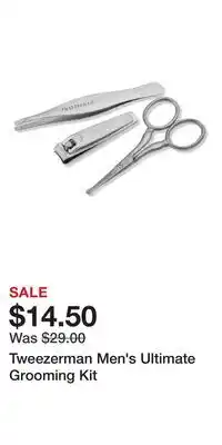 Ulta Beauty Tweezerman Men's Ultimate Grooming Kit offer