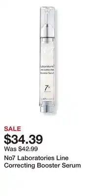 Ulta Beauty No7 Laboratories Line Correcting Booster Serum offer