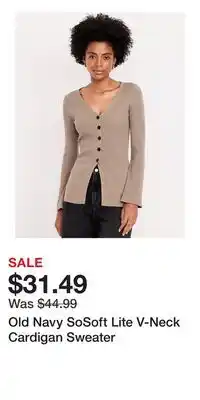Old Navy Old Navy SoSoft Lite V-Neck Cardigan Sweater offer