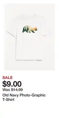 Old Navy Old Navy Photo-Graphic T-Shirt offer