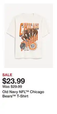 Old Navy Old Navy NFL Chicago Bears T-Shirt offer