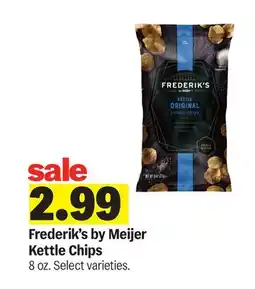 Meijer Frederik's by Meijer Kettle Chips offer