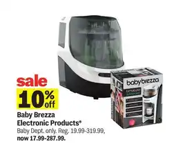 Meijer Baby Brezza Electronic Products offer