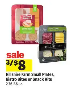 Meijer Hillshire Farm Small Plates, Bistro Bites or Snack Kits offer