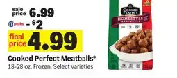 Meijer Cooked Perfect Meatballs offer