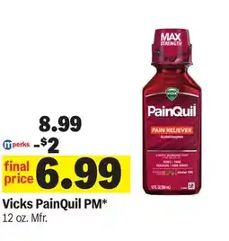 Meijer Vicks PainQuil PM offer