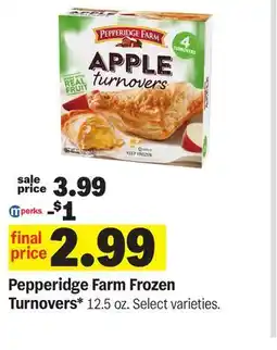 Meijer Pepperidge Farm Frozen Turnovers offer