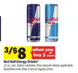 Meijer Red Bull Energy Drinks offer
