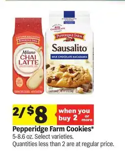 Meijer Pepperidge Farm Cookies offer