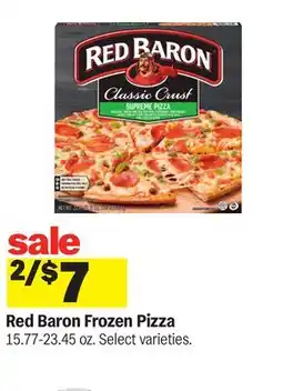 Meijer Red Baron Frozen Pizza offer