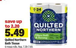Meijer Quilted Northern Bath Tissue offer