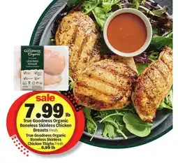 Meijer True Goodness Organic Boneless Skinless Chicken Breasts offer