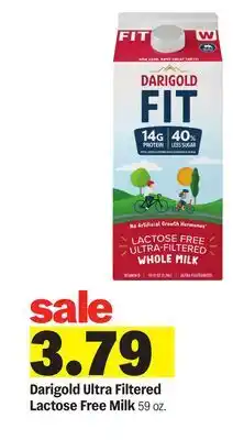 Meijer Darigold Ultra Filtered Lactose Free Milk offer