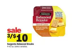 Meijer Sargento Balanced Breaks offer