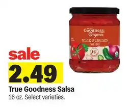 Meijer True Goodness Salsa offer