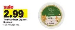 Meijer True Goodness Organic Hummus offer