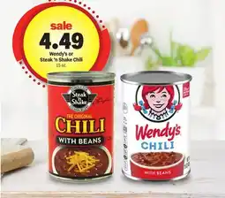 Meijer Wendy's or Steak'n Shake Chili offer