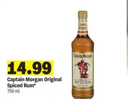 Meijer Captain Morgan Original Spiced Rum offer