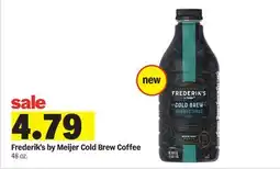 Meijer Frederik's by Meijer Cold Brew Coffee offer