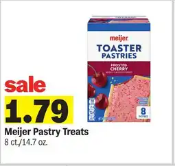 Meijer Meijer Pastry Treats offer