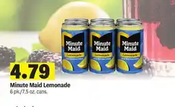 Meijer Minute Maid Lemonade offer