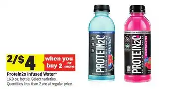 Meijer Protein2o Infused Water offer
