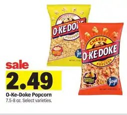 Meijer O-Ke-Doke Popcorn offer