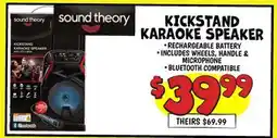 Ollie's KICKSTAND KARACKE SPEAKER offer