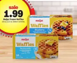 Meijer Meijer Frozen Waffles offer