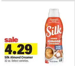 Meijer Silk Almond Creamer offer