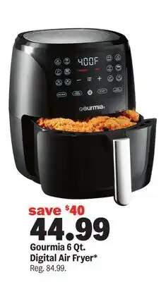 Meijer Gourmia 6 Qt. Digital Air Fryer offer