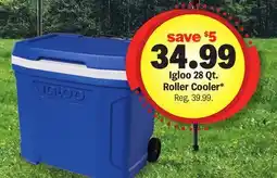 Meijer Igloo 28 Qt. Roller Cooler offer