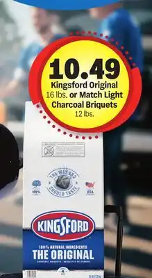 Meijer Kingsford Original 16 lbs. or Match Light Charcoal Briquets 12 lbs offer