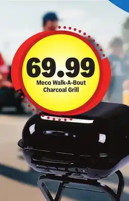 Meijer Meco Walk-A-Bout Charcoal Grill offer
