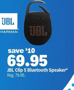 Meijer JBL Clip 5 Bluetooth Speaker offer