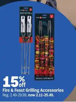 Meijer Fire & Feast Grilling Accessories offer