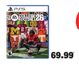 Meijer PS5 COLLEGE FOOTBALL 26 offer