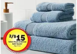 Meijer Select Room & Retreat Bath Towels offer