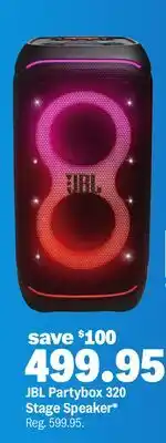 Meijer JBL Partybox 320 Stage Speaker offer