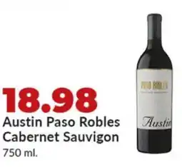 Hy-Vee Austin paso robles cabernet sauvigon offer