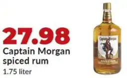Hy-Vee Captain Morgan spiced rum offer