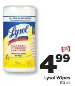 Weis Markets Lysol Wipes offer