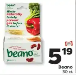 Weis Markets Beano offer