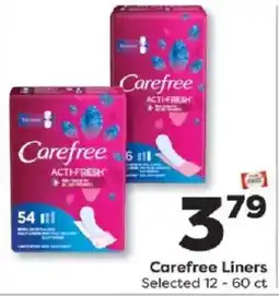 Weis Markets Carefree Liners Selected offer