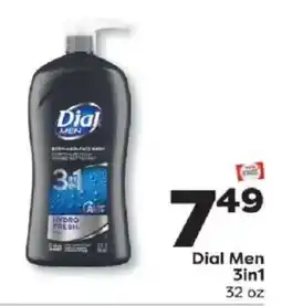 Weis Markets Dial Men 3in1 offer