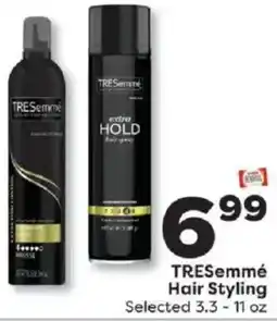 Weis Markets TRESemmé Hair Styling Selected offer