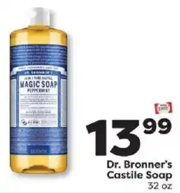 Weis Markets Dr. Bronner's Castile Soap offer