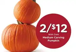 Ralphs Medium Carving Pumpkin offer