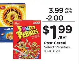 Ralphs Post Cereal offer