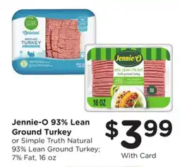 Ralphs Jennie-O 93% Lean Ground Turkey offer